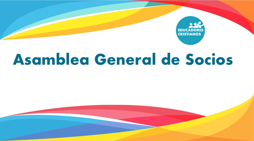 Banner Asamblea General de Socios con Logo